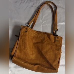 American Leather Co Lenox Triple Entry Satchel